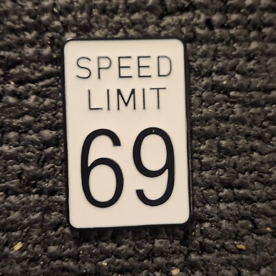 Speed Limit 69 Hat Pin