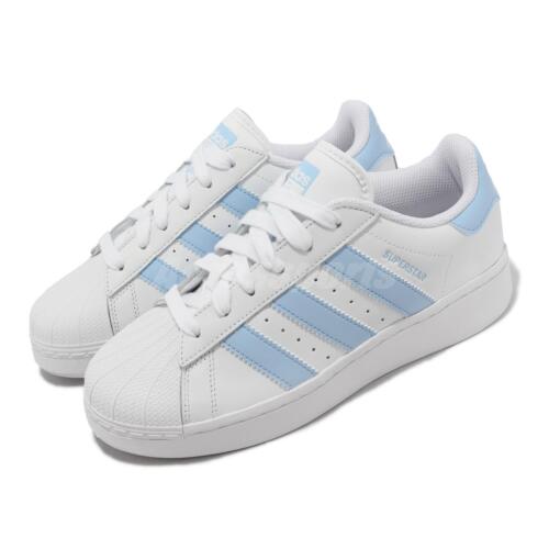 Adidas Originals Superstar XLG W White Clear Sky Женские повседневные туфли IF3003