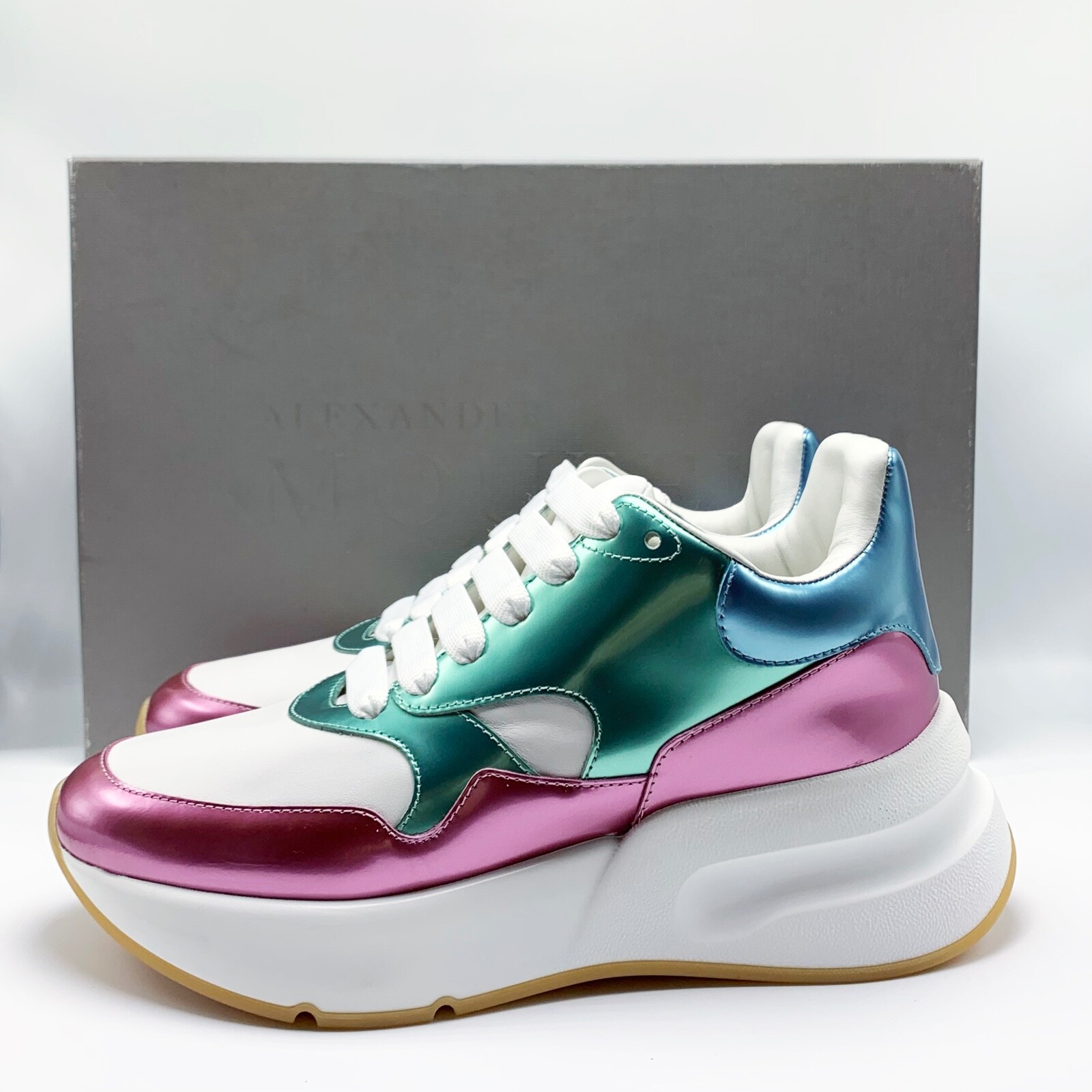 $790 Alexander McQueen Oversized Runner 