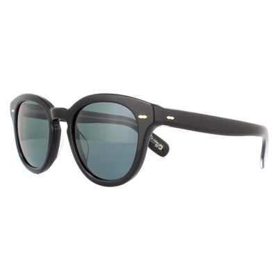 Pre-owned Oliver Peoples Sunglasses Cary Grant Ov5413su 14923r Black Blue Polarized
