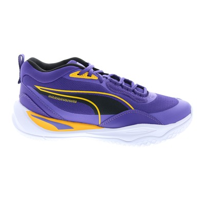 Puma Playmaker Pro 37757208 Мужские фиолетовые парусиновые спортивные баскетбольные кроссовки 7