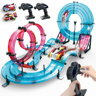 , Stem Rail Race Rc Track Car Toys Build Your Own 3d Sup...