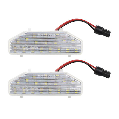 Passend für Mazda 6 Typ GH LED Kennzeichen Beleuchtung Nummernschild Paar 08-12