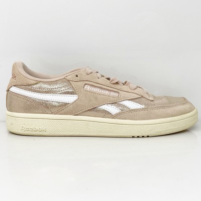 Reebok Womens Club C Revenge DV7201 Розовые повседневные кроссовки, размер 8,5