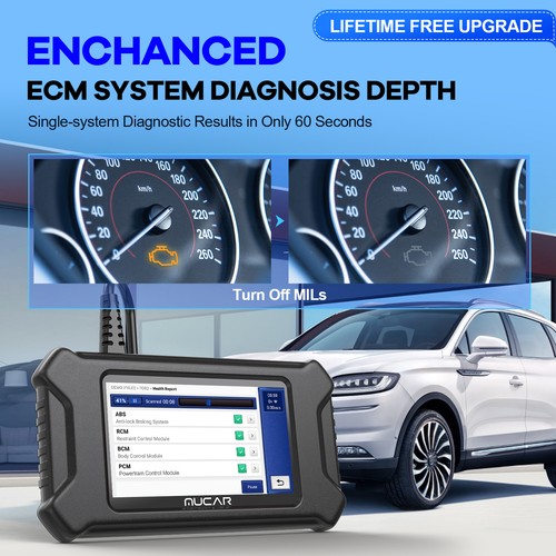 MUCAR CS90 OBD2 Scanner Engine Fault Diagnostic Tool Car Code Reader 28 Resets 