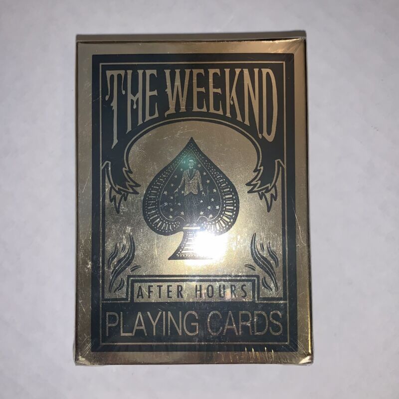 Brand New - The Weeknd After Hours Bicycle Playing Cards Blinding Lights
