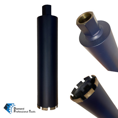5'' Wet Diamond Core Drill Bit for Concrete Asphalt Brick Block 1-1/4''-7 Threads