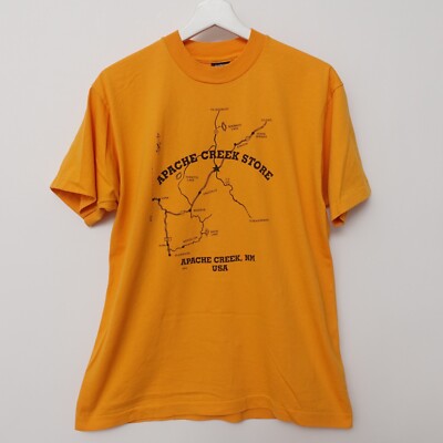 Vintage 80s Apache Creek New Mexico T Shirt Single Stitch Made In USA MEDIUM FIT