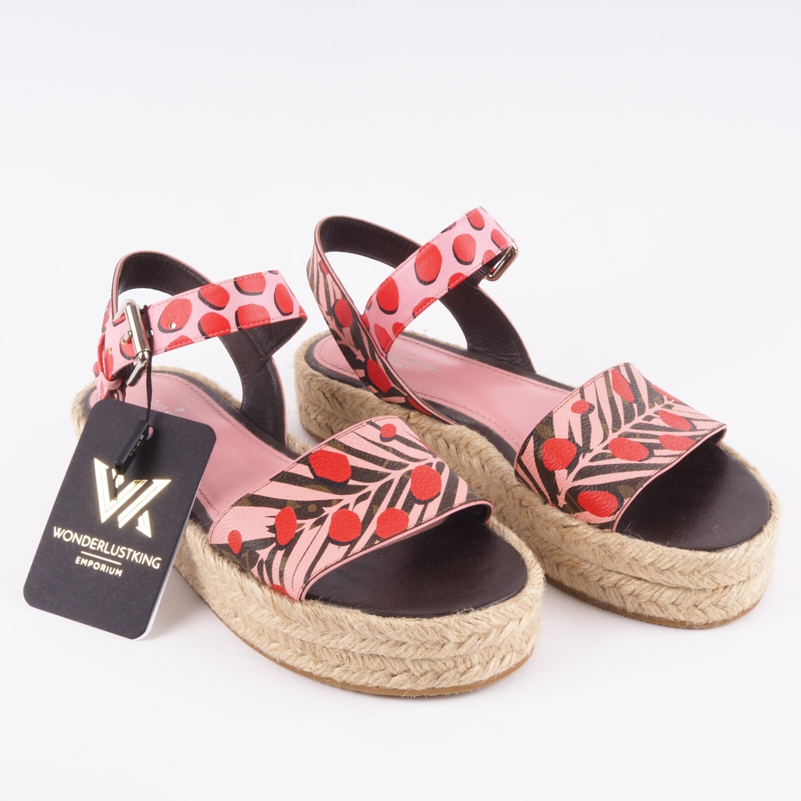 LOUIS VUITTON Jungle Dots Espadrilles Luxury Designer