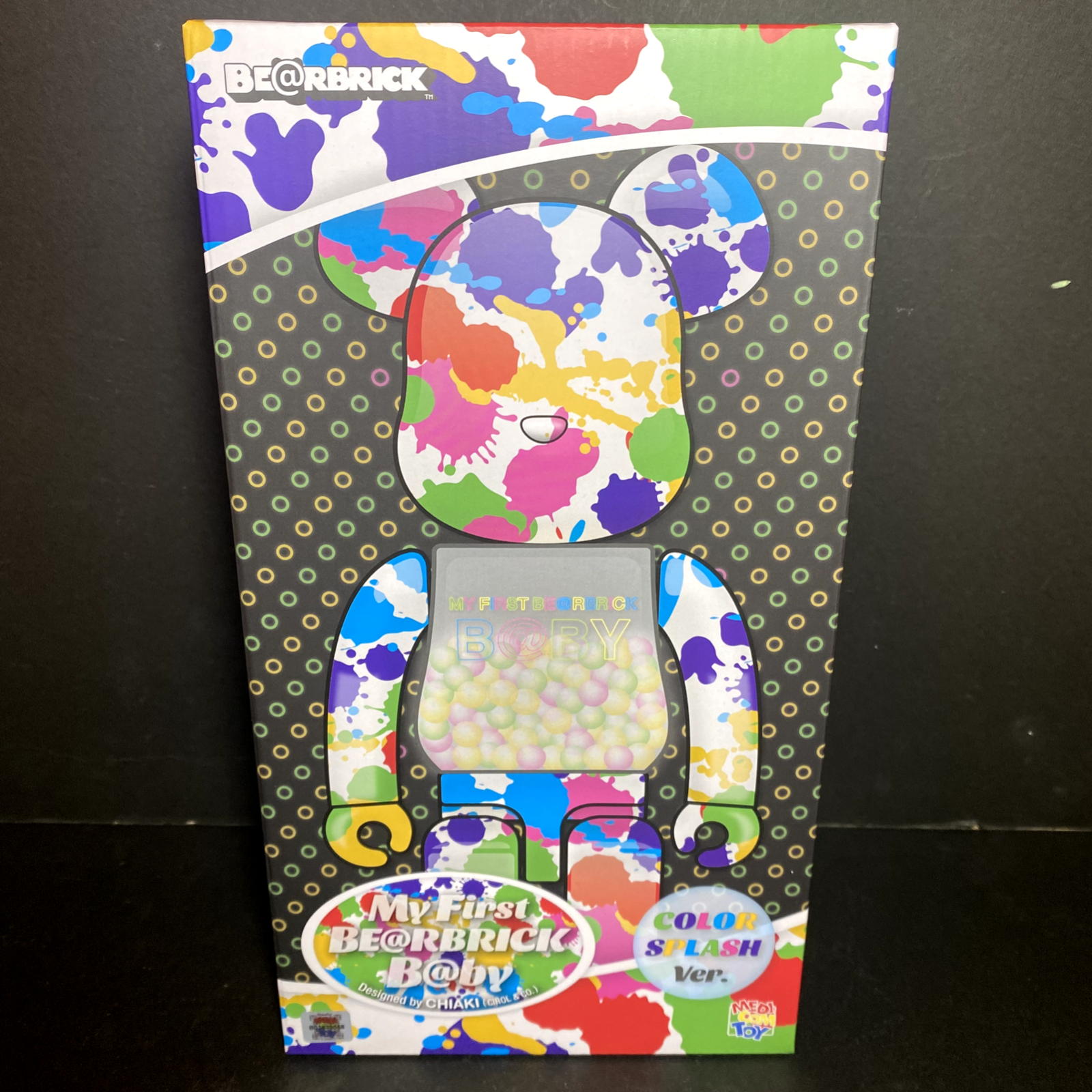 My First BE@RBRICK B@by COLOR SPLASH Ver