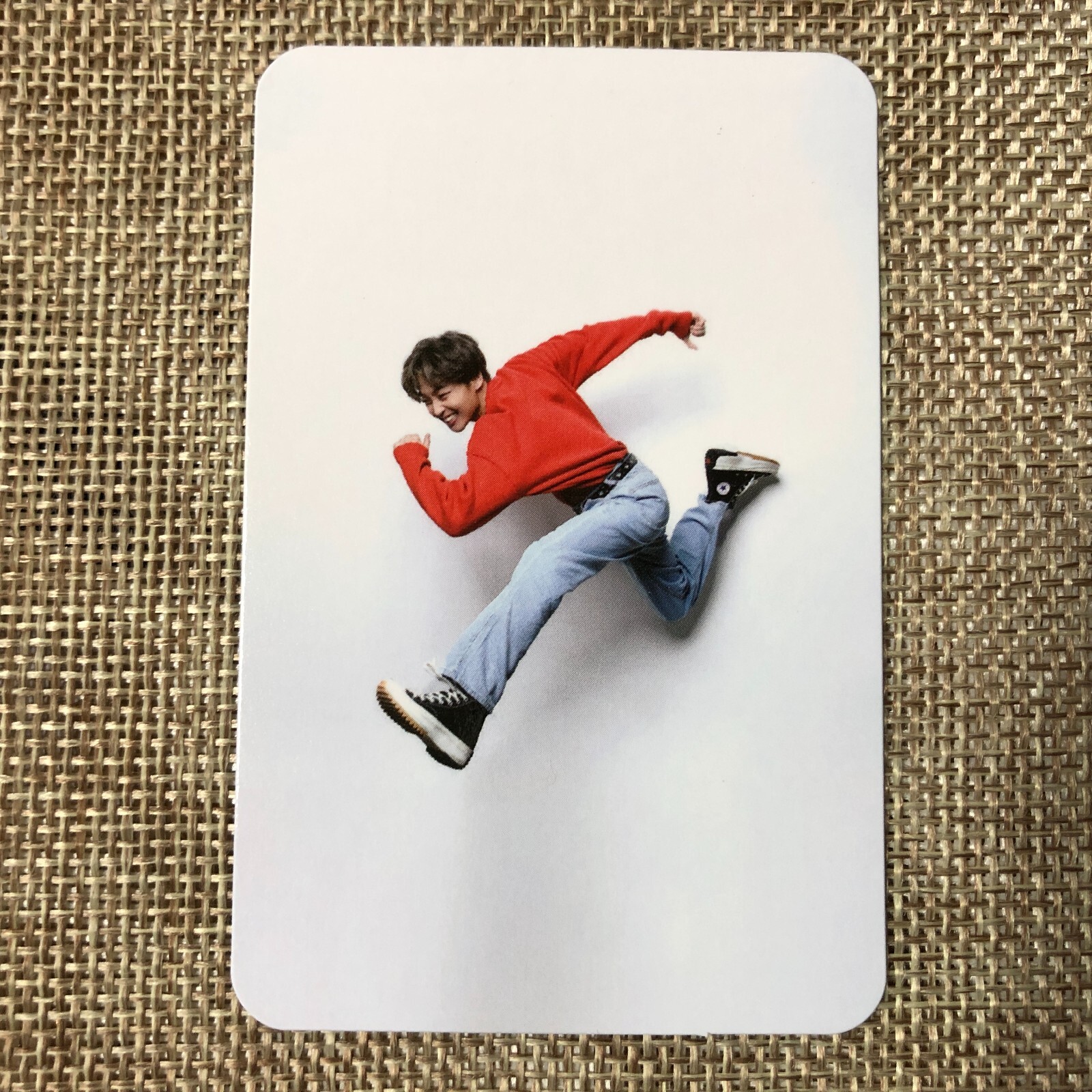 The Rose Kim Woo Sung [ WOLF ] Official Photocard, 1st EP