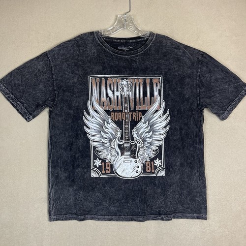 Rebellions One T Shirt Mens XL Black Nashville Road Trip