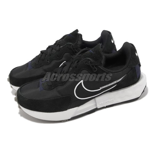 

Nike Wmns Fontanka Waffle Черно-белая женская повседневная обувь для образа жизни DC3579-005, Черный, Wmns Fontanka Waffle