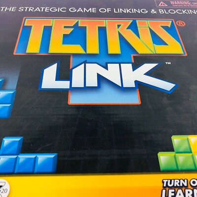TETRIS LINK Strategic Board Game Linking & Blocking Techno Source 2011