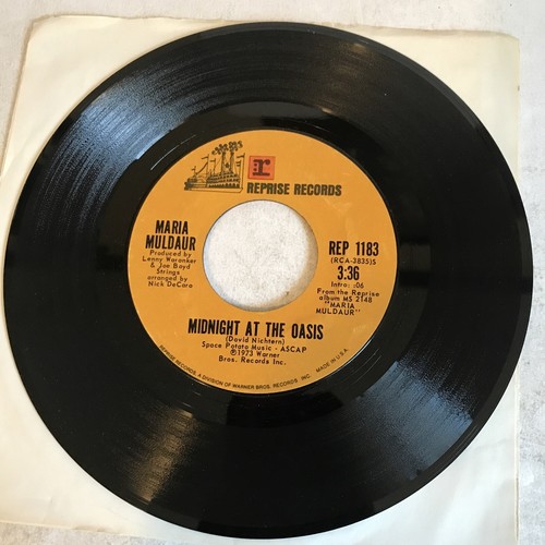 Maria Muldaur - Midnight at the Oasis - Reprise (45RPM 7