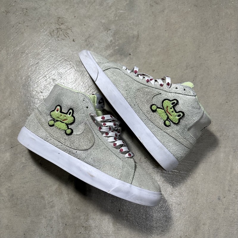 X Blazer Mid Sb Qs 'frog Skateboards’ Sneaker Men’s Us 8.5