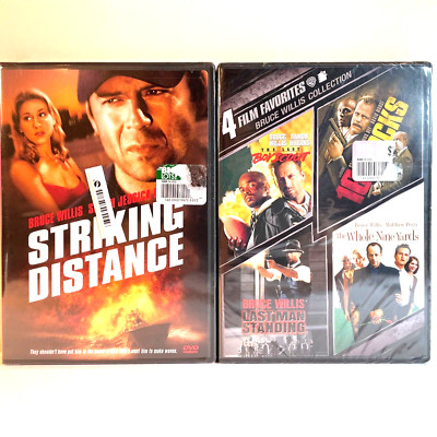 5 BRUCE WILLIS MOVIES (DVD) Action Crime Drama Thriller Comedy - NEW