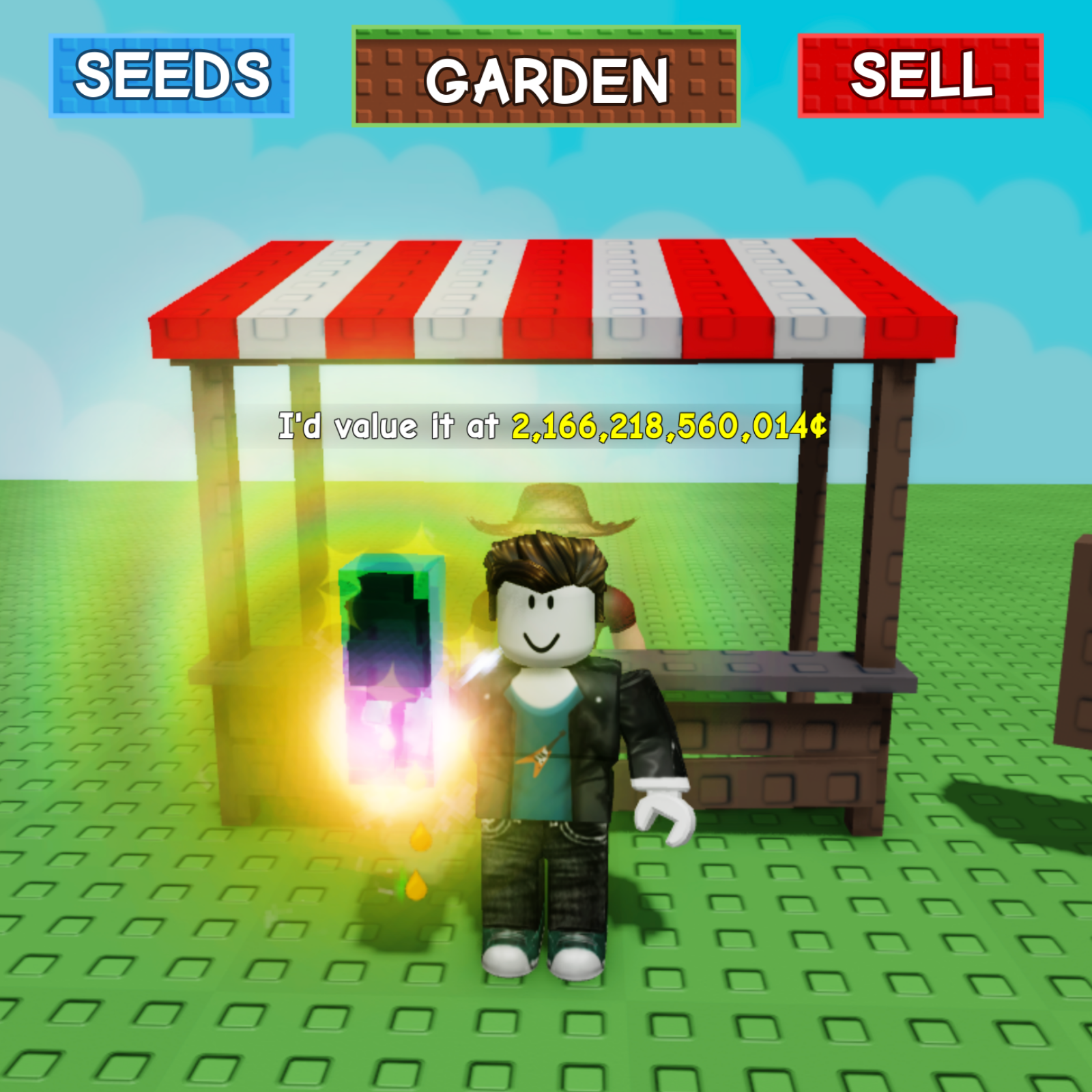 ❗RAREST❗2 Trillion + Sheckles Candy Blossom│Grow A Garden