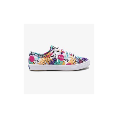 Keds Big Kid Kickstart Сезонный Тропический цветочный Тропический цветочный 5 M Fashion