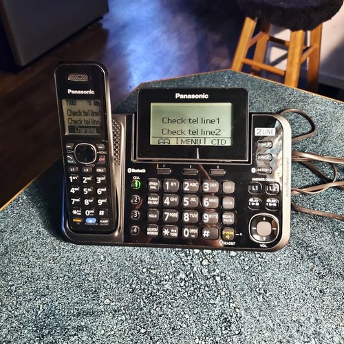 Panasonic Bluetooth Link2Cell KX-TG9541B-N 1 Handset Cordless 