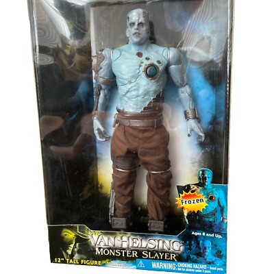 Jakks  Pacific VanHelsing monster slayer 12 inch tall Blue Frankenstein Figure