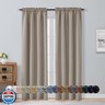 Aiyufeng Stone Blackout Curtains for Bedroom 84 Inch Length 2 Panels Set, Solid Thermal Insulated Privacy Living Room Window Treatment Curtains Blackout Drapes, W40 x L84 Inch, Stone