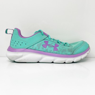 

Under Armour Boys Assert 8 3022100-301 Зеленые кроссовки для бега Размер 4Y, Зеленый, Assert 8