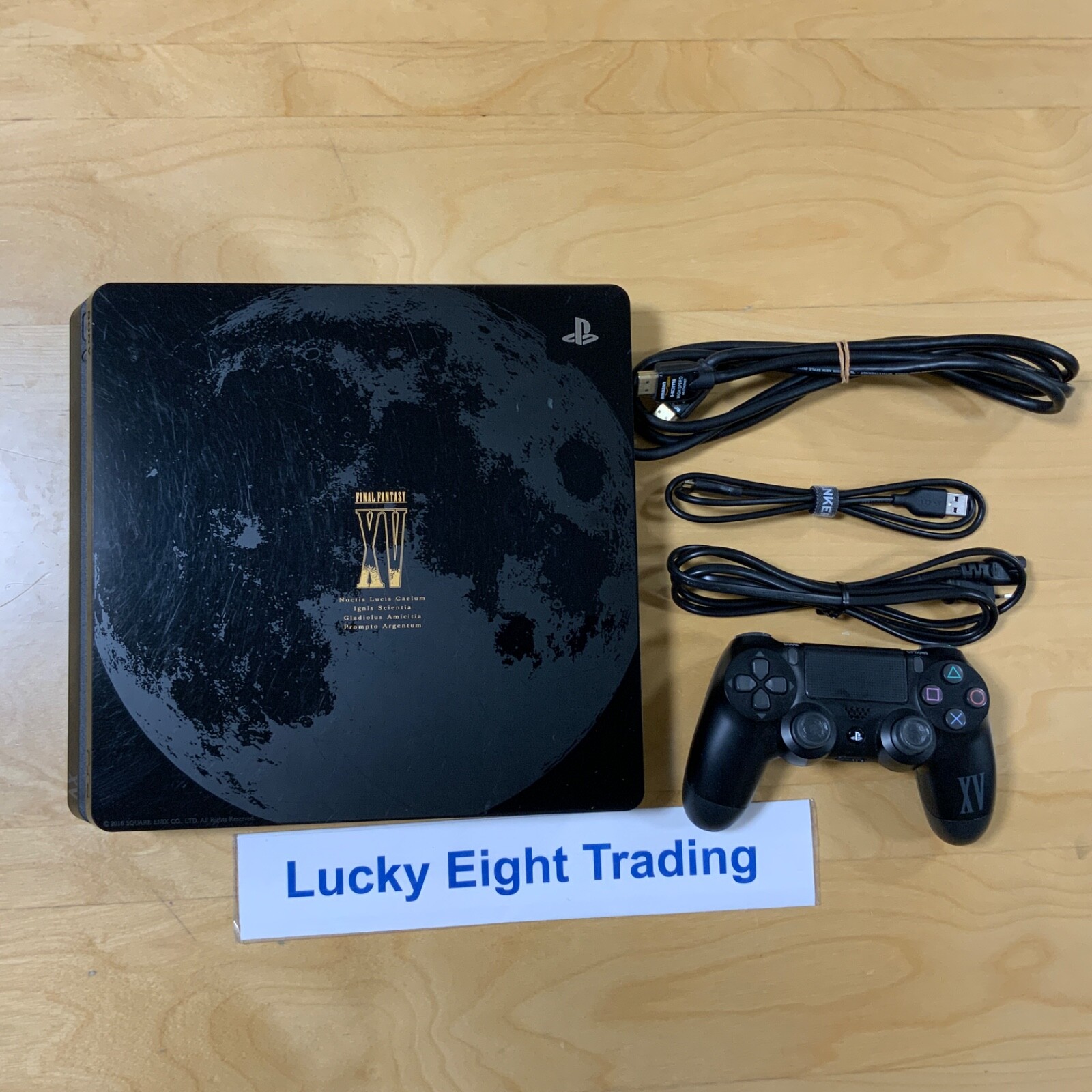 PS4 FINAL FANTASY XV LUNA EDITION 1TB Console Full PS4 FINAL FANTASY XV LUNA EDITION 1TB Console Full