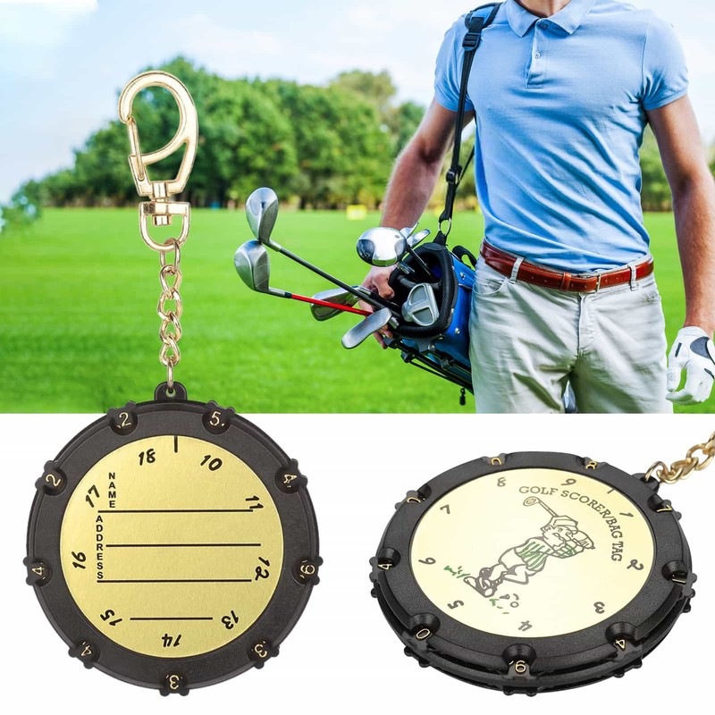 Stroke Counter Score Clicker 18 Holes Scoring Keeper Mini Golf Shot Counter