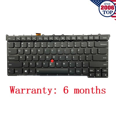 Genuine US Backlit Keyboard for Lenovo Thinkpad X1 Carbon Gen 3 3rd 2015