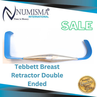 Breast Retractor Double Ended Serrated Plastic Surgery Augmentation Pre-Quality