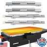 Upgraded Wind Guards for Blackstone Griddle 28 Inch,Blackstone Griddle Accessories Fit for Grill,Magnetic Wind Screens Protect Flame Hold Heat,Compatible with Rear Grease Cup,Hood,Silver