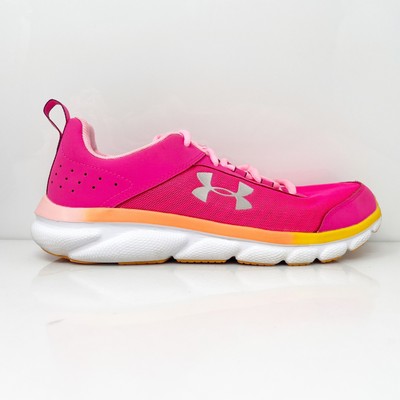 

Кроссовки для бега Under Armour Girls Assert 8 3022100-600 розовые, размер 7 лет, Розовый, Assert 8