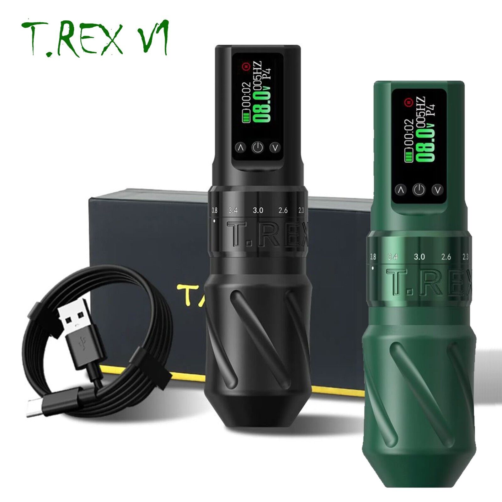 TREX V1 1600mAh 2.0-4.2mm Adjustable Stroke Professional TREX V1 1600mAh 2.0-4.2mm Adjustable Stroke Professional