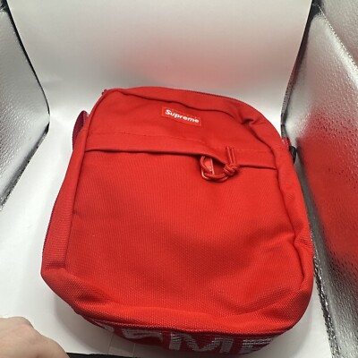 Supreme Shoulder Bag ( SS18 ) ( Red)