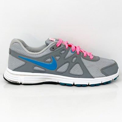 Nike Womens Revolution 2 554902-006 Серые кроссовки для бега Размер 7,5