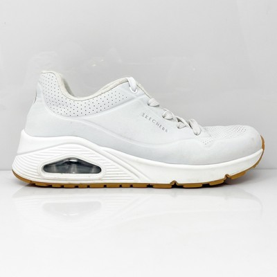 

Skechers Womens Uno Stand On Air 73690 Белые кроссовки Кроссовки Размер 7.5, Белый, Uno Stand On Air
