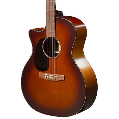 Martin GPCE Inception Maple Left-Handed Acoustic-Electric Guitar, Burst