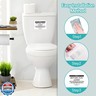 Help Keep Toilet Sink Clean, Clean Up Before You Leave Bathroom Rules Sign Sticker for Home, Business, Office, Store, Restroom, Public Toilet 5.9''X3.9''