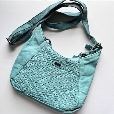 New Spikes and Sparrow Leather Purse Mint