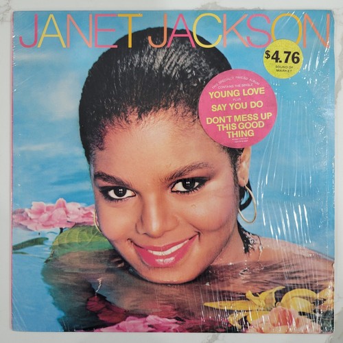 Janet Jackson - Self Titled Debut Vinyl LP - 1982 - A&M SP-6