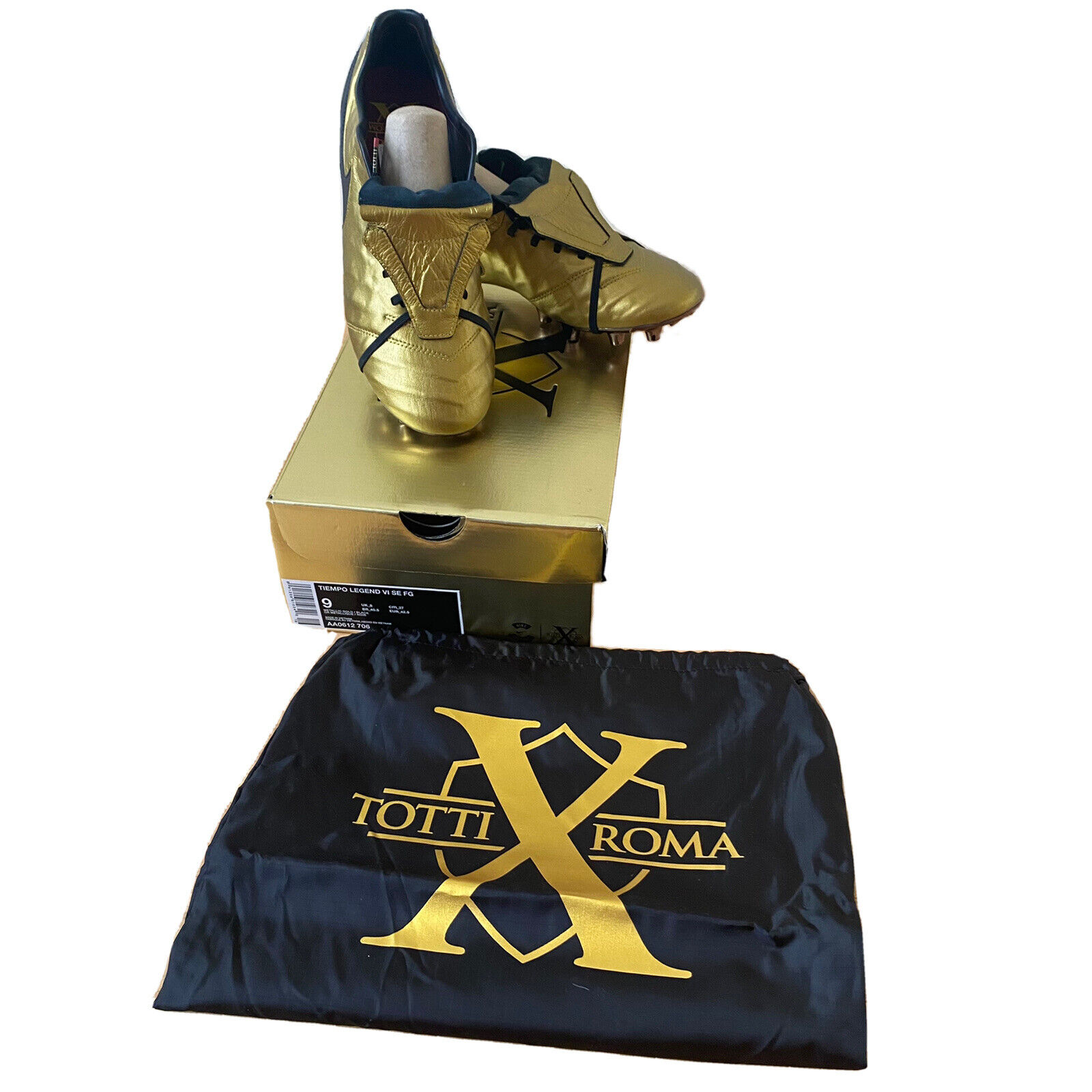 NIKE TIEMPO LEGEND VI SE FG TOTTI X ROMA AA0612 706 LIMITED NIKE TIEMPO LEGEND VI SE FG TOTTI X ROMA AA0612 706 LIMITED