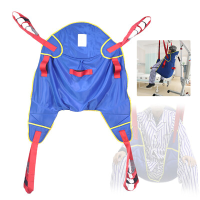 Patient Lift Sling Full Body Comfortable Protective Hoyer Drive Transfer Belt 