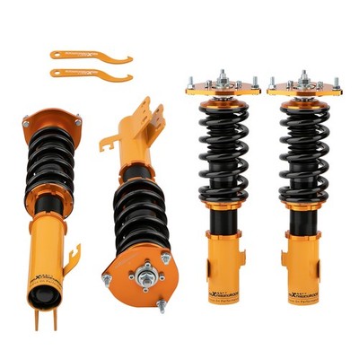 4 pcs Coilovers Kits for Subaru Forester 1998-2002 Adjustable Height Shocks