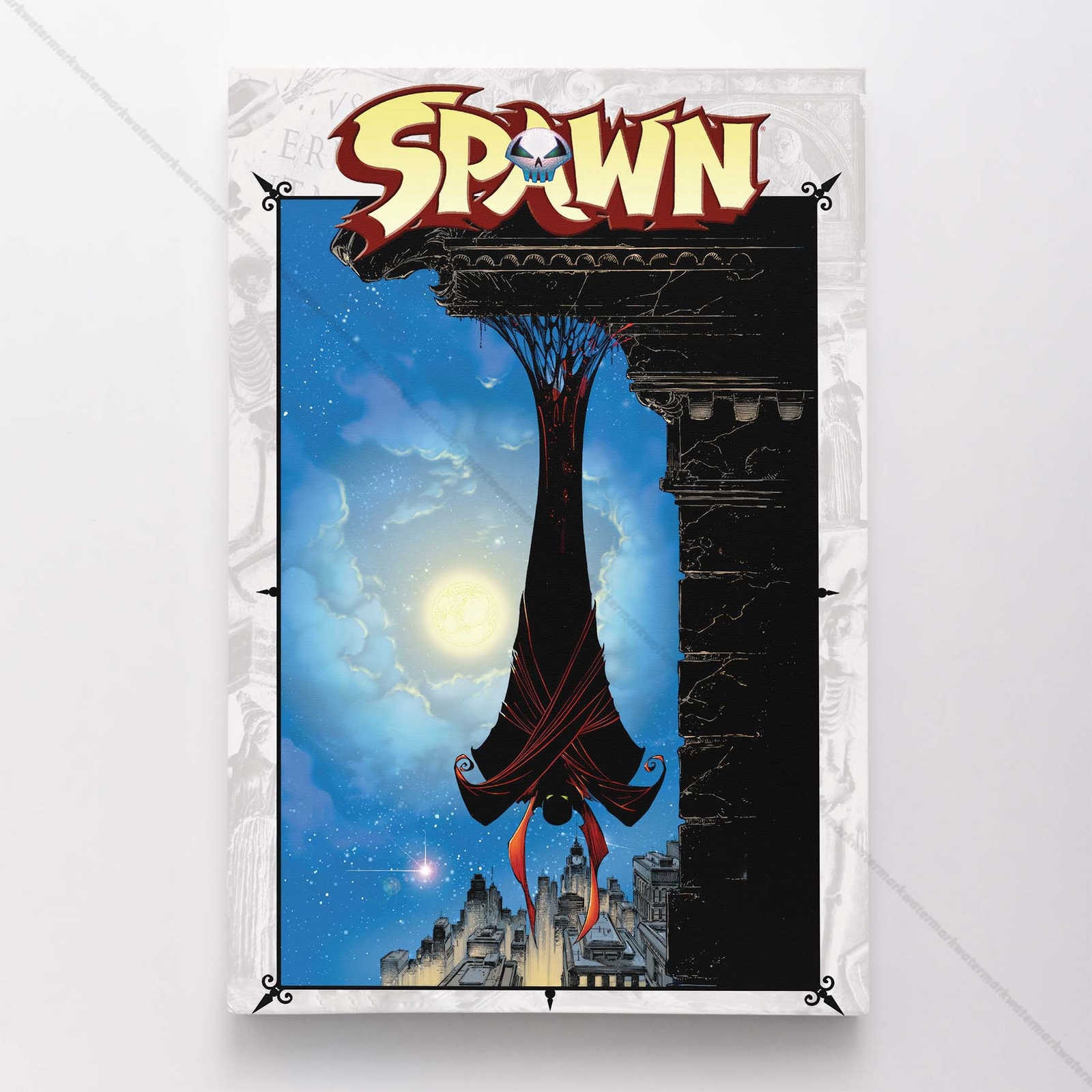 Spawn 128 Poster Canvas Comic Book Cover Art Print #A