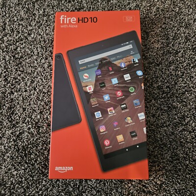 Amazon Fire HD 10 Tablet (10.1'' 1080p full HD display, 16 GB) 2019 New Tablets