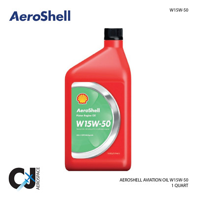 AeroShell Aviation Oil 15W-50 Multigrade - 1 Quart