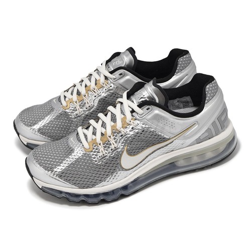 Nike Air Max 2013 Metallic Silver Gold Men LifeStyle Casual