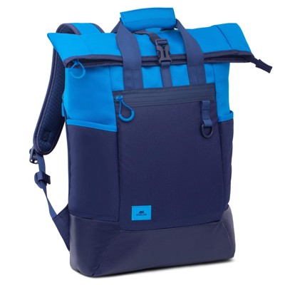 RIVACASE 5321 Rolltop Rucksack für Laptops bis 15,6 Zoll - 40 x 58,1 x 12,5 cm -