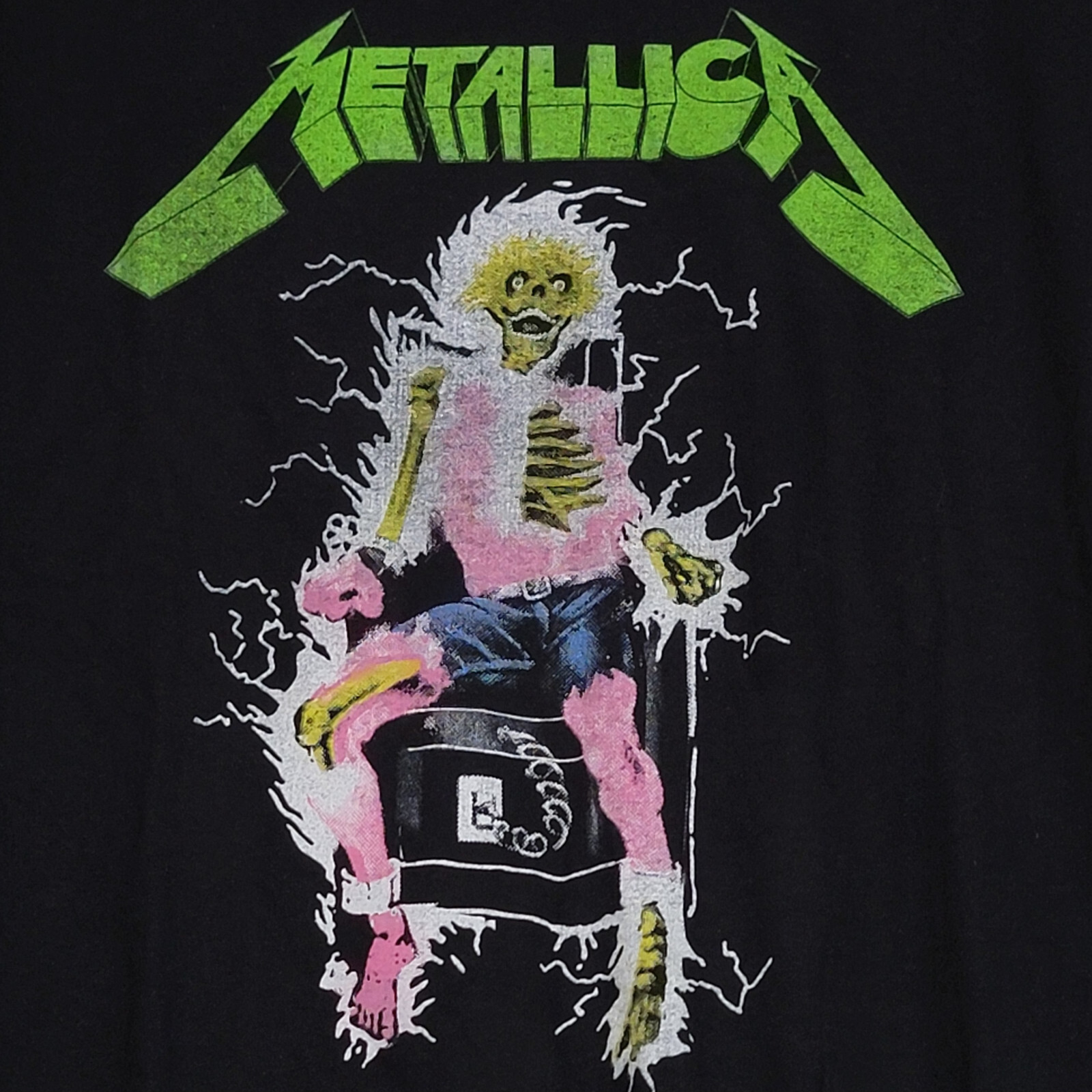 llica Relord Tシャツ　XL Metallica Ride The Lightning T-Shirt - Vintage Grey | REPRESENT